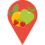 Segnaposto per la mappa con il logo della LaGiustaAlimentazione.it